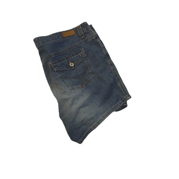 Torrid Shorts Womens 22 Bermuda Premium Denim Women Jorts Jegging Stretch Blue - Picture 1 of 7